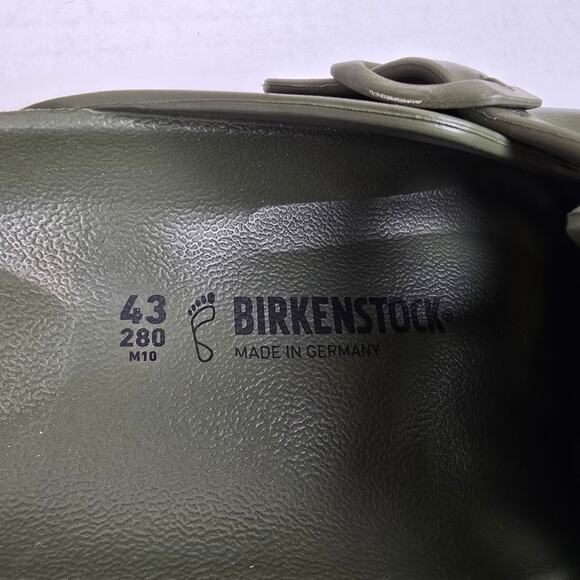 Birkenstock Boston Essentials EVA Clogs Khaki 43 Mens 10 Slip On Clog Sandals - Picture 3 of 4